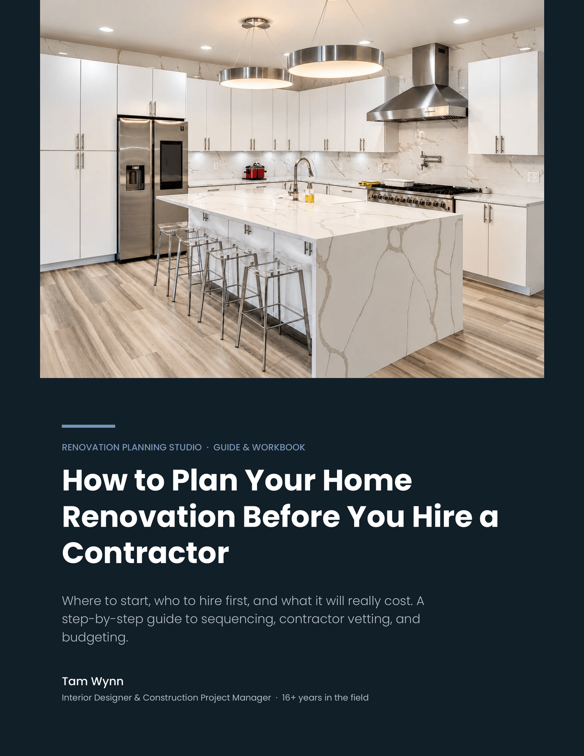 How to Plan Your Home Renovation guide cover