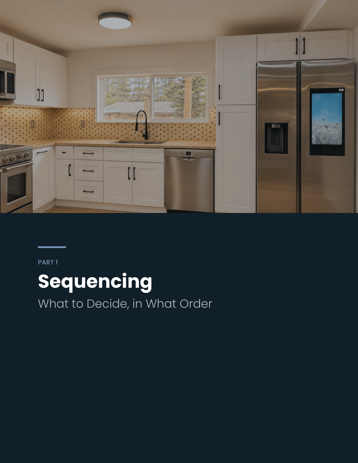 Part 1 cover: Sequencing