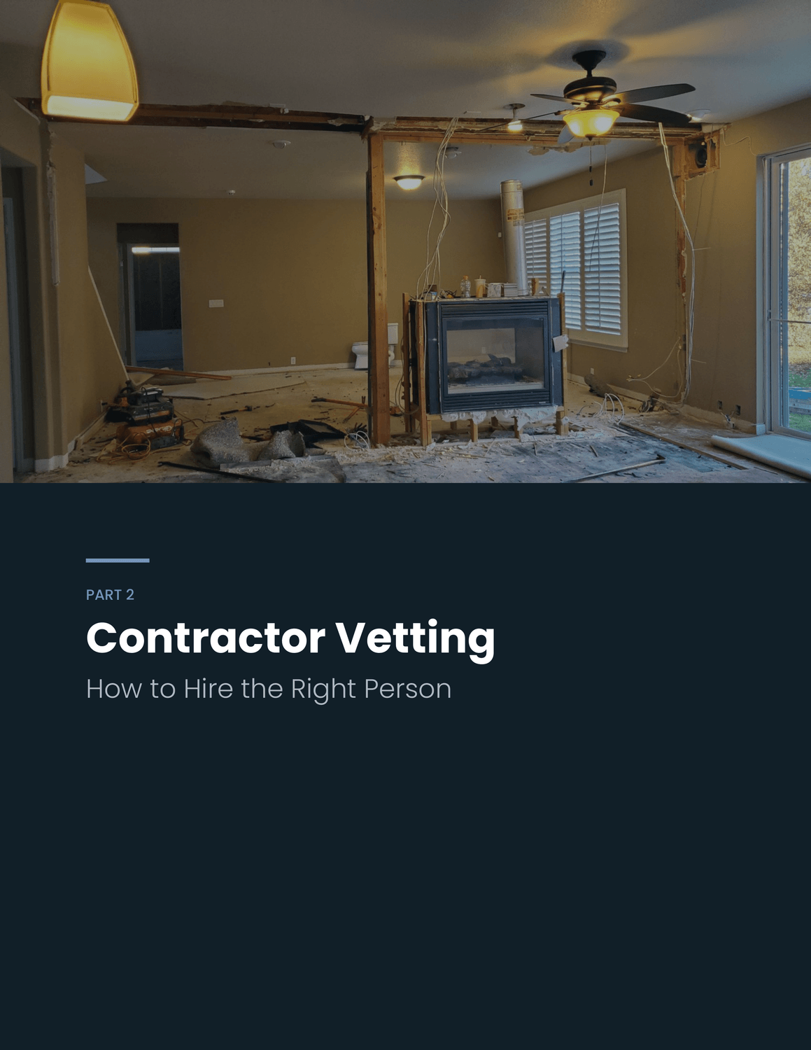 Part 2 cover: Contractor Vetting